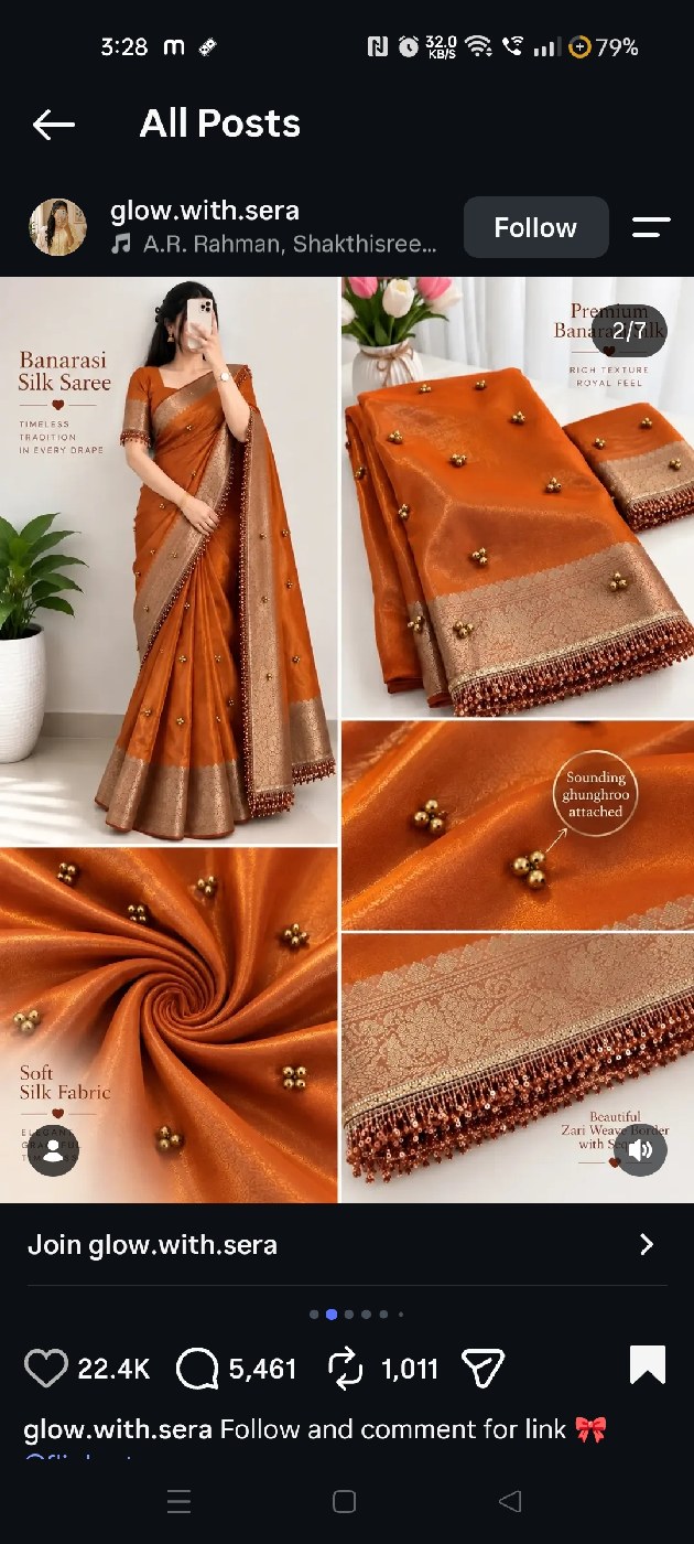 New trending saree